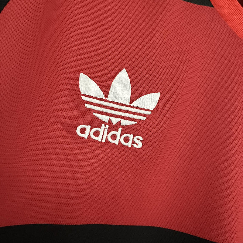 Camisa I Flamengo Retrô | 1987 Torcedor Adidas - Vermelha e Preta