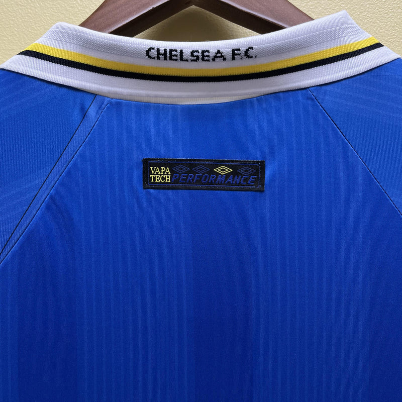 Camisa I Chelsea Retrô | 97/99 Torcedor Umbro - Azul