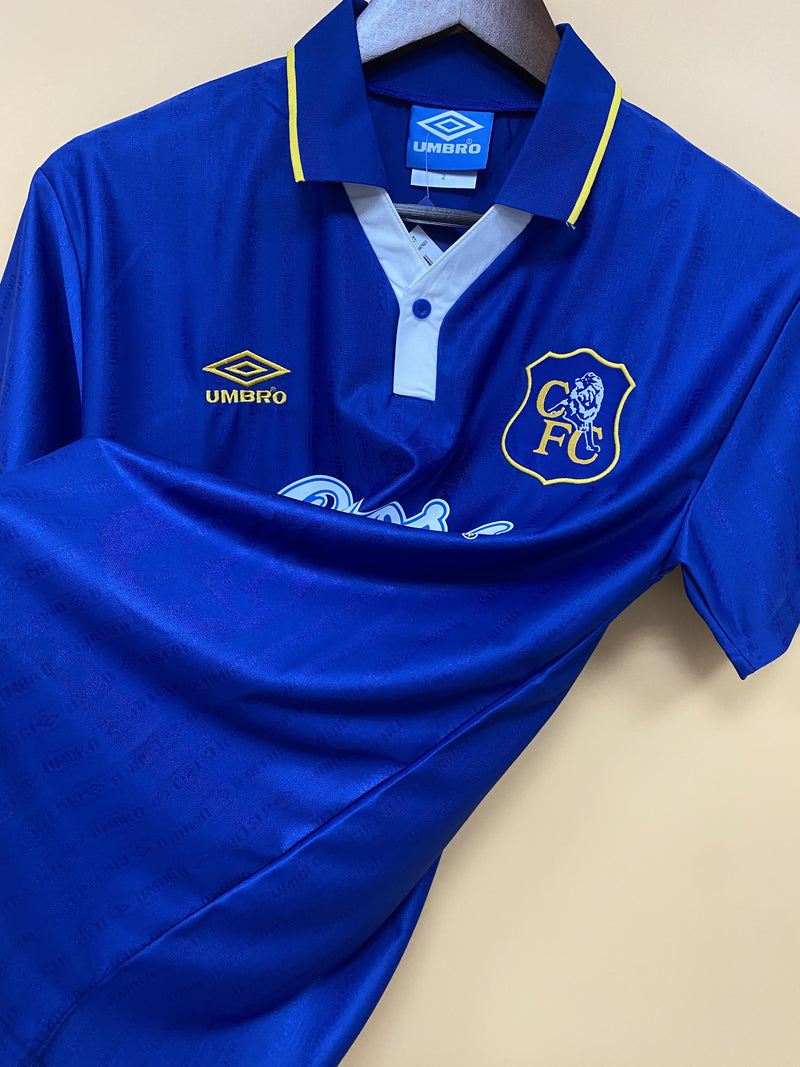 Camisa I Chelsea Retrô | 95/97 Torcedor Umbro - Azul