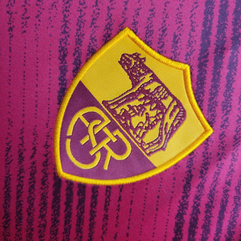 Camisa I Roma | 24/25 Torcedor Adidas - Vermelha e Amarela