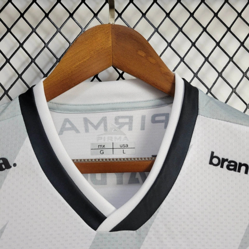 Camisa II Necaxa | 24/25  Torcedor Pirma - Branca e Cinza