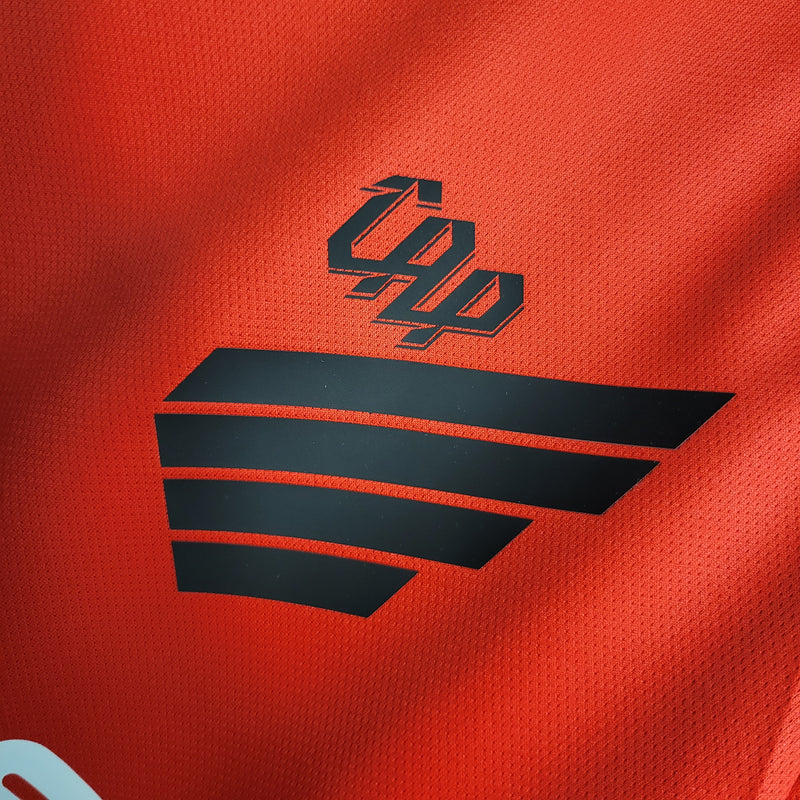 Camisa I Athletico Paranaense | 23/24 Torcedor Umbro - Vermelha e Preta