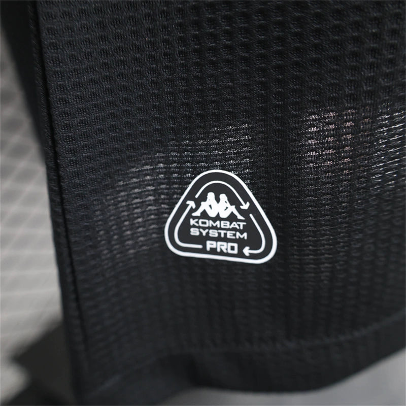 Camisa Edição Especial 100 anos Monaco | 24/25 Modelo Jogador Kappa - Preta