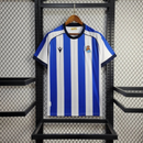 Camisa I Real Sociedad | 25/26 Torcedor Macron - Branca e Azul