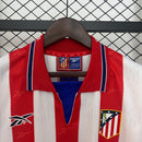 Camisa I Atlético de Madrid Retrô | 98/99 Reebok - Vermelha e Branca