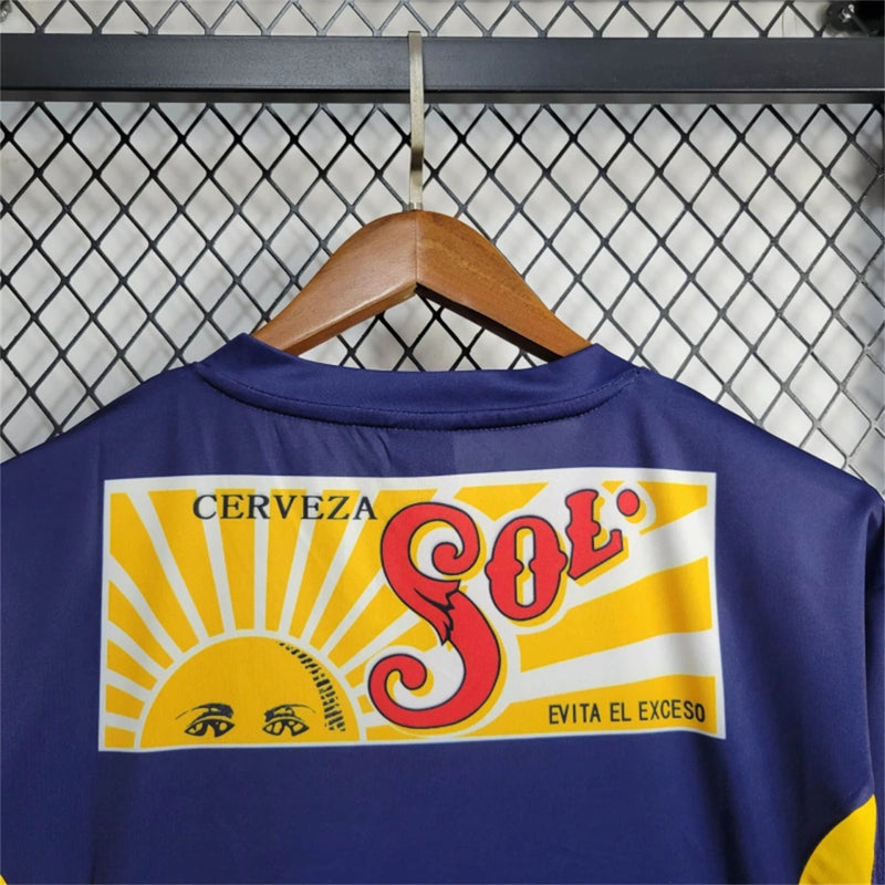 Camisa II América do México | 00/01 Torcedor Nike - Azul e Amarela