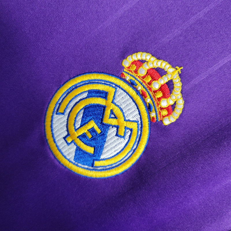 Camisa Goleiro Real Madrid Retrô | 06/07 Adidas - Roxa