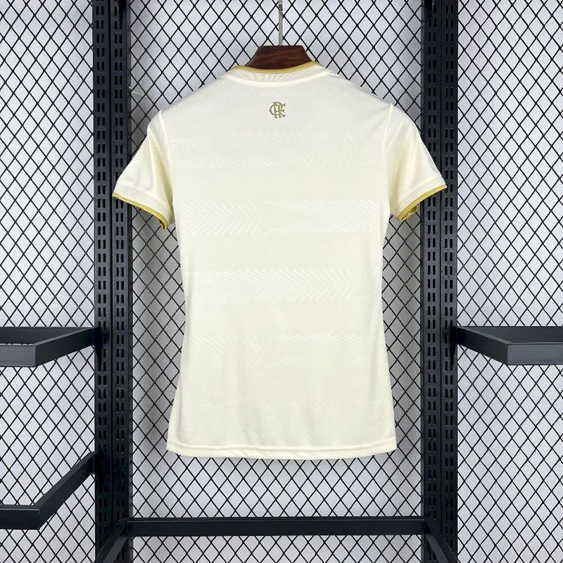 Camisa III Flamengo | 25/26 Torcedor Adidas - Off White - Feminina