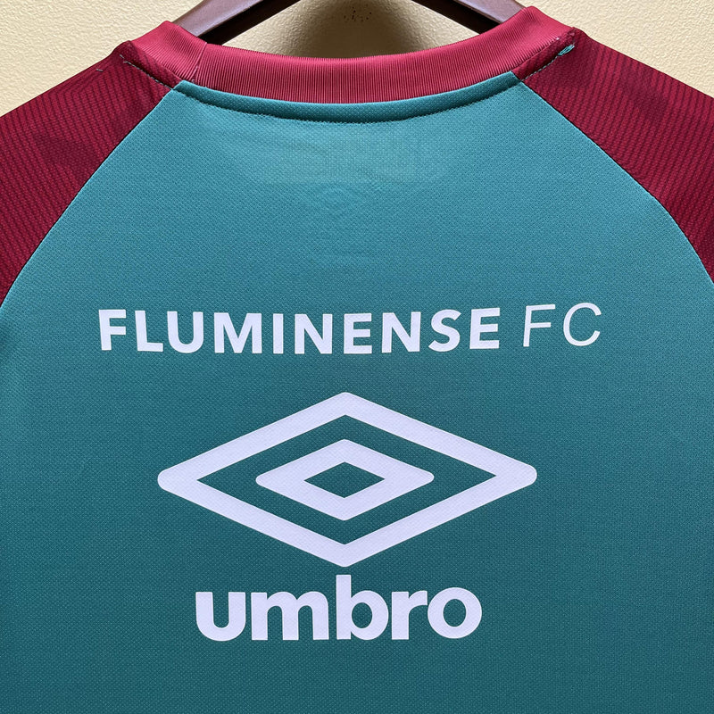 Camisa de Treino Fluminense | 23/24 Torcedor Umbro - Verde e Grená