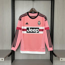 Camisa II Juventus Retrô | 15/16 Adidas - Rosa - Manga Longa
