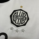 Camisa I Club Olimpia | 25/26 Torcedor Nike - Branca e Preta