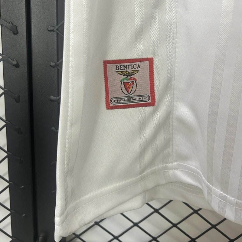 Camisa II Benfica Retrô | 97/98 Adidas - Branca e Vermelha