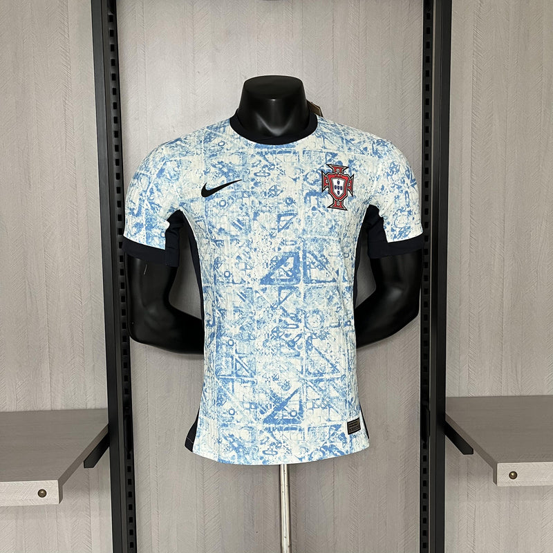 Camisa II Portugal | 24/25 Modelo Jogador Nike - Branca e Azul