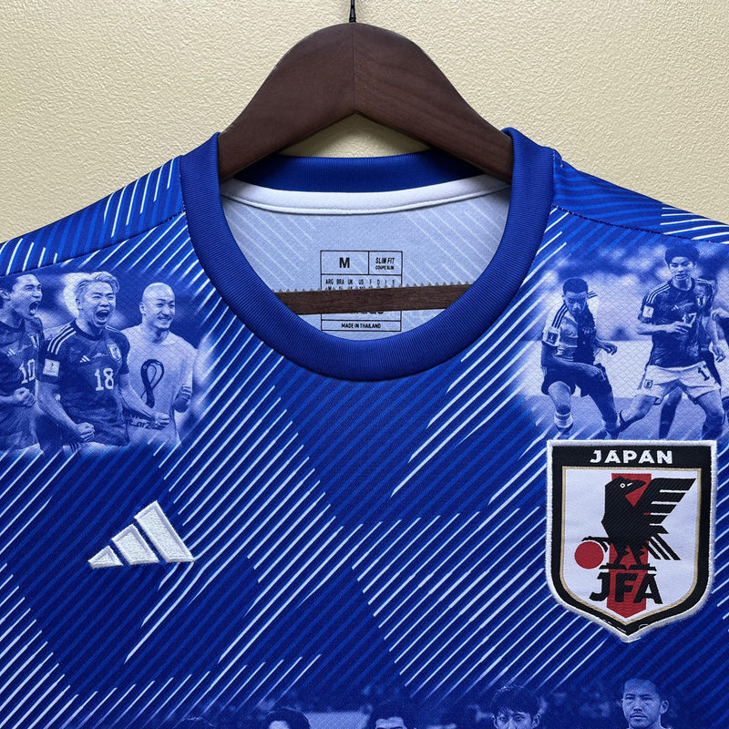 Camisa Comemorativa Japão | 23/24 Torcedor Adidas - Azul