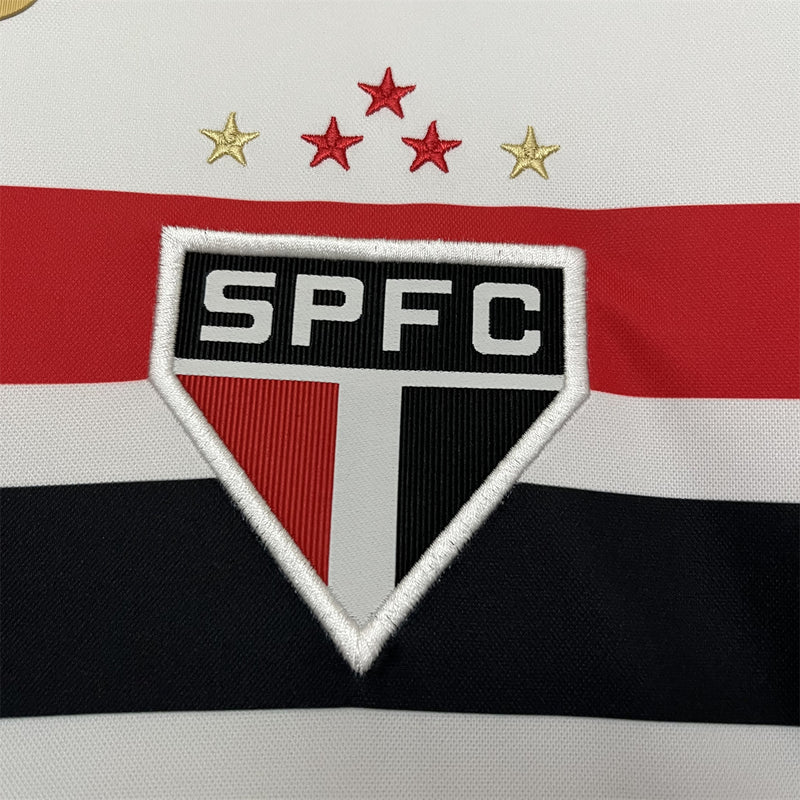 Camisa I São Paulo | 25/26 Torcedor New Balance - Feminina - Branca