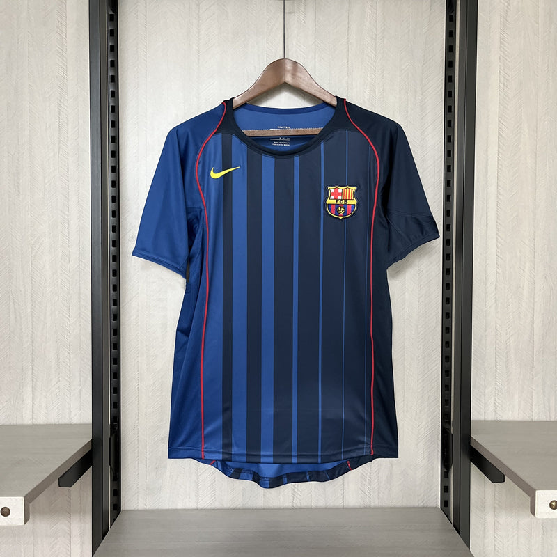 Camisa II Barcelona Retrô | 04/05 Torcedor Nike - Azul