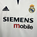Camisa I Real Madrid Retrô | 03/04 Adidas - Branca