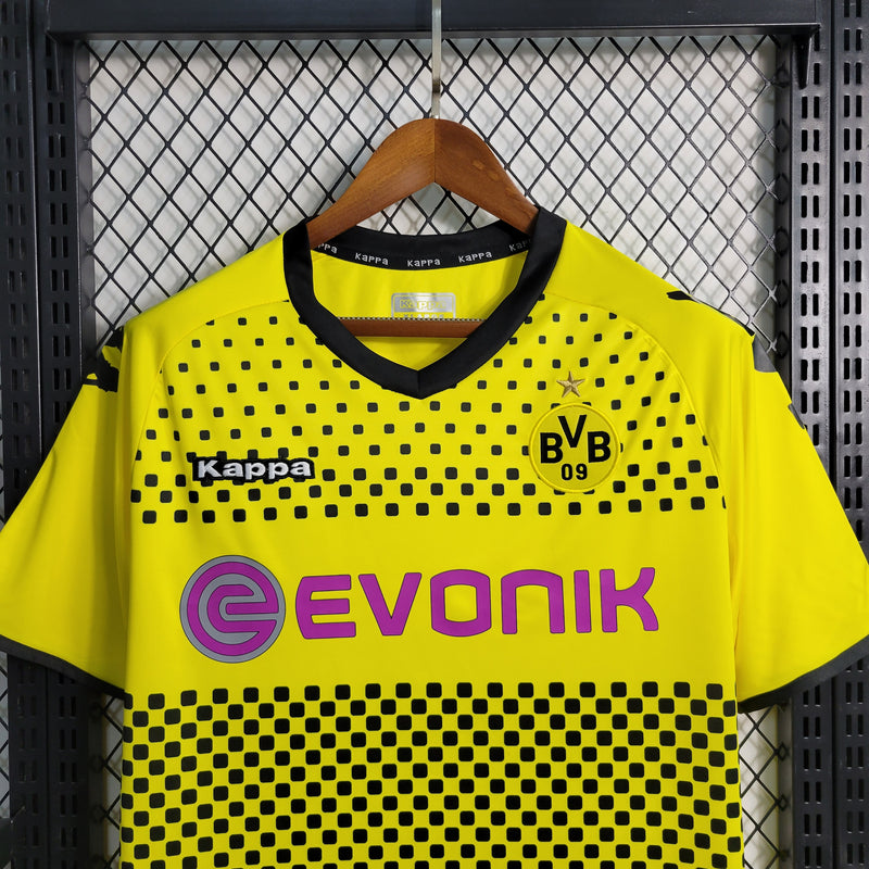 Camisa I Borussia Dortmund Retrô | 11/12 Kappa - Amarela e Preta