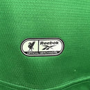Camisa II Liverpool Retrô | 99/00 Reebok - Verde Preta e Branca