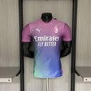 Camisa III Milan | 23/24 Modelo Jogador Puma - Rosa e Azul