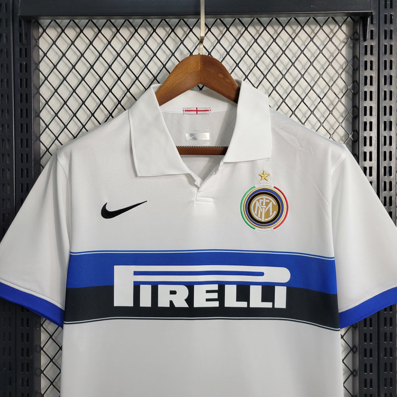 Camisa II Inter de Milão Retrô | 09/10 Nike - Branca