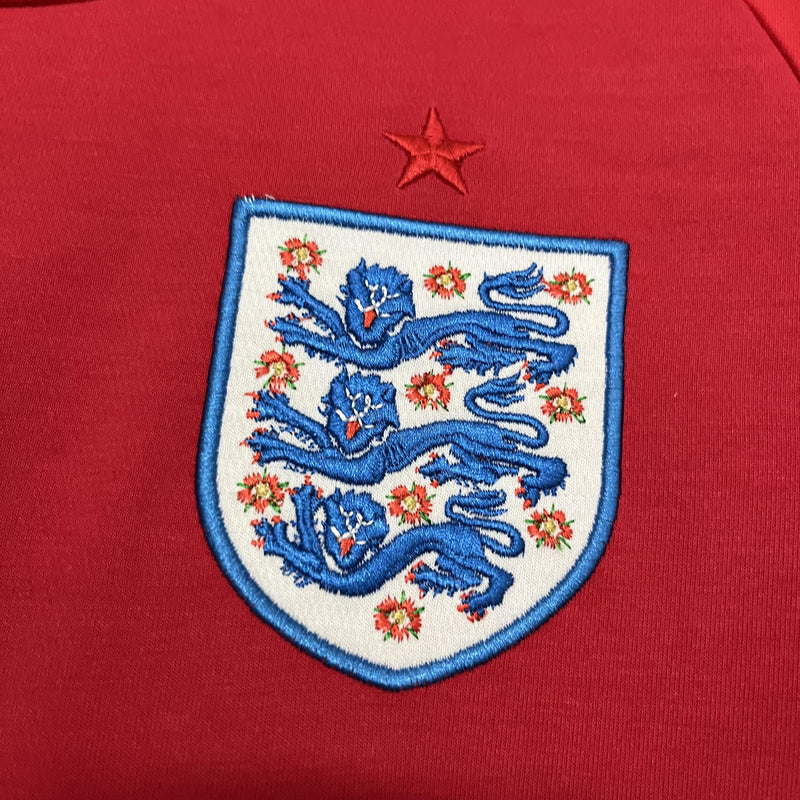 Camisa II Inglaterra Retrô | 2010 Torcedor Umbro - Vermelha