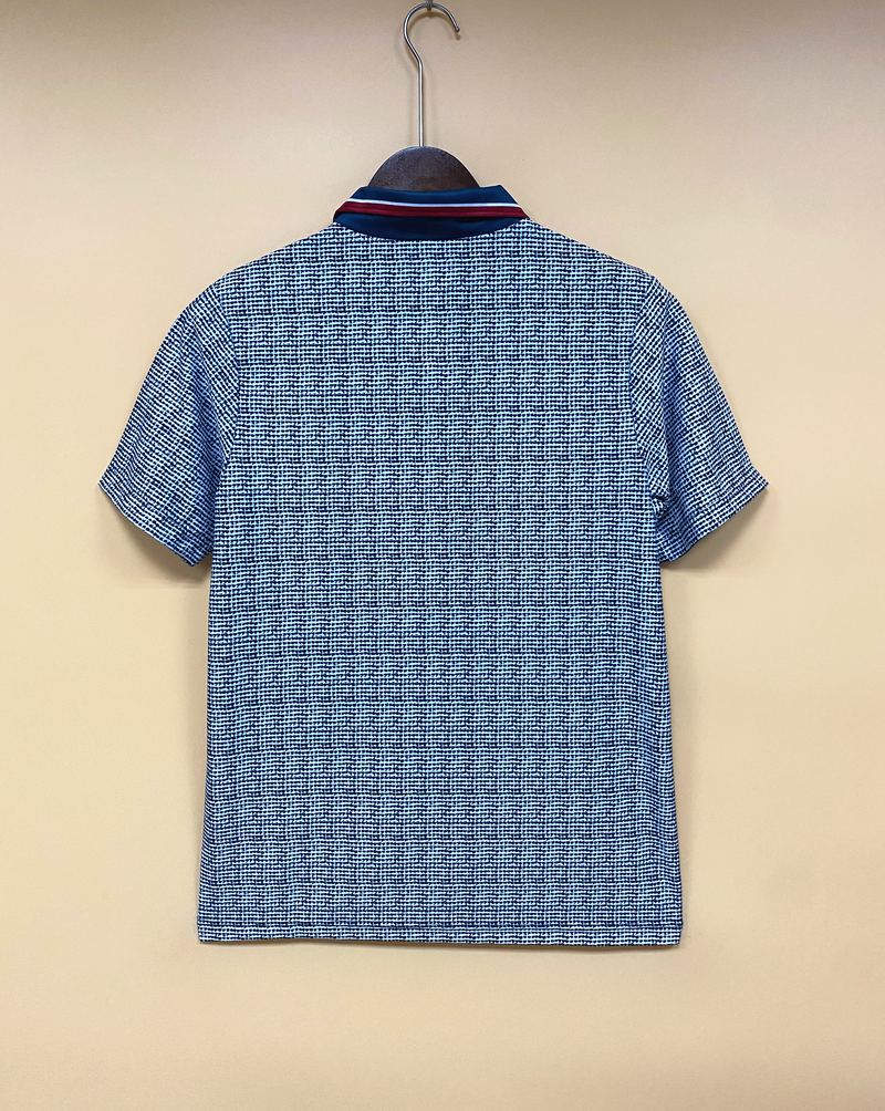 Camisa II Manchester United Retrô | 95/96 Torcedor Umbro - Azul Vermelha e Branca