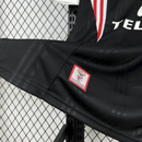 Camisa II Benfica Retrô | 97/98 Adidas - Preta Vermelha e Branca