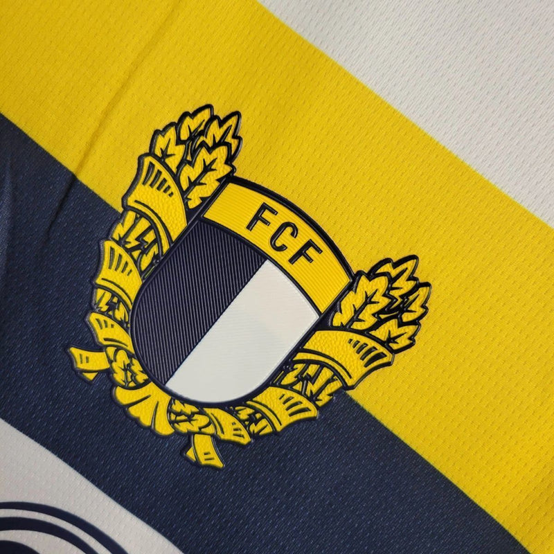 Camisa I Famalicão | 25/26 Torcedor Puma - Branca Azul e Amarela