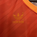 Camisa I Roma Retrô | 92/94 Adidas - Vermelha e Laranja
