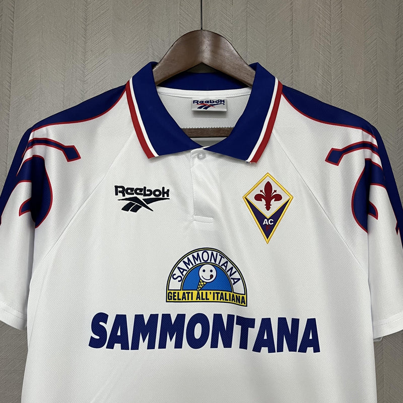 Camisa II Fiorentina Retrô | 95/96 Torcedor Reebok - Branca