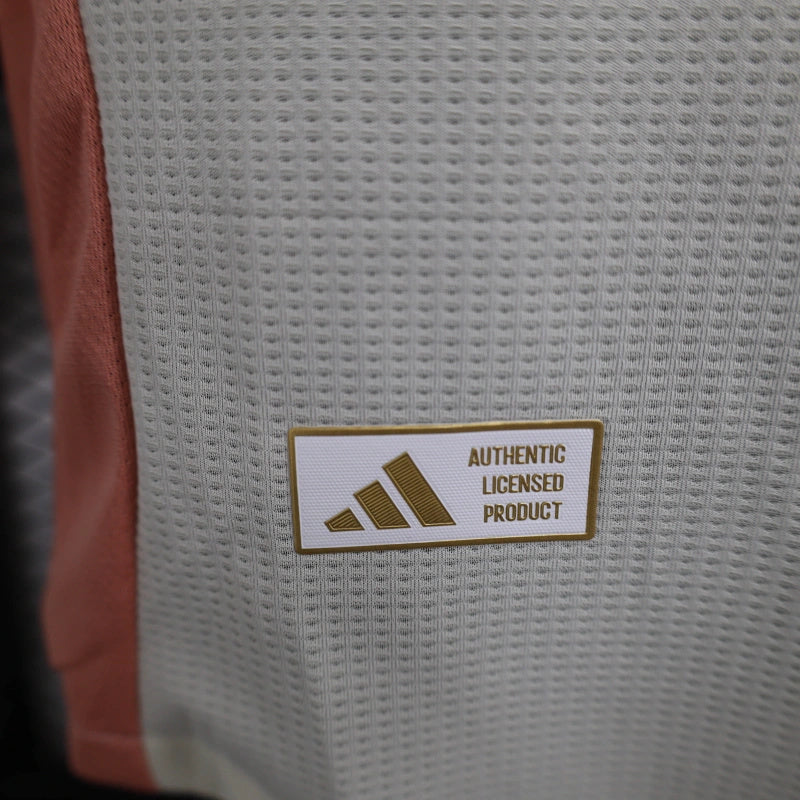 Camisa III Lyon | 24/25 Modelo Jogador Adidas - Branca e Vermelha