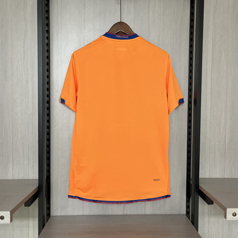 Camisa II Barcelona Retrô | 06/07 Torcedor Nike - Laranja
