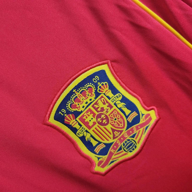 Camisa I Espanha Retrô | 2010 Adidas - Vermelha