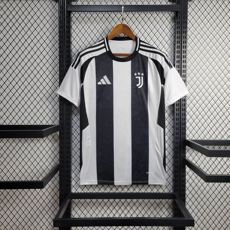 Camisa I Juventus | 24/25 Torcedor Adidas - Preta e Branca
