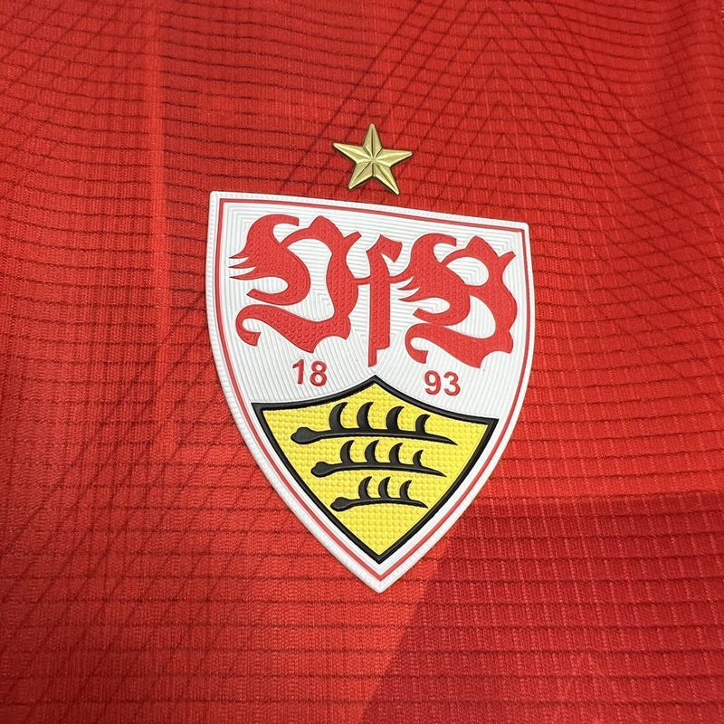 Camisa II Stuttgart | 24/25 Torcedor Jako - Vermelha e Branca