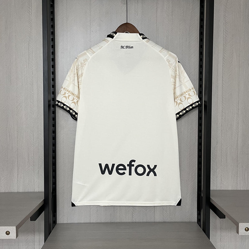 Camisa Milan x Pleasures | 23/24 Torcedor Puma - Branca
