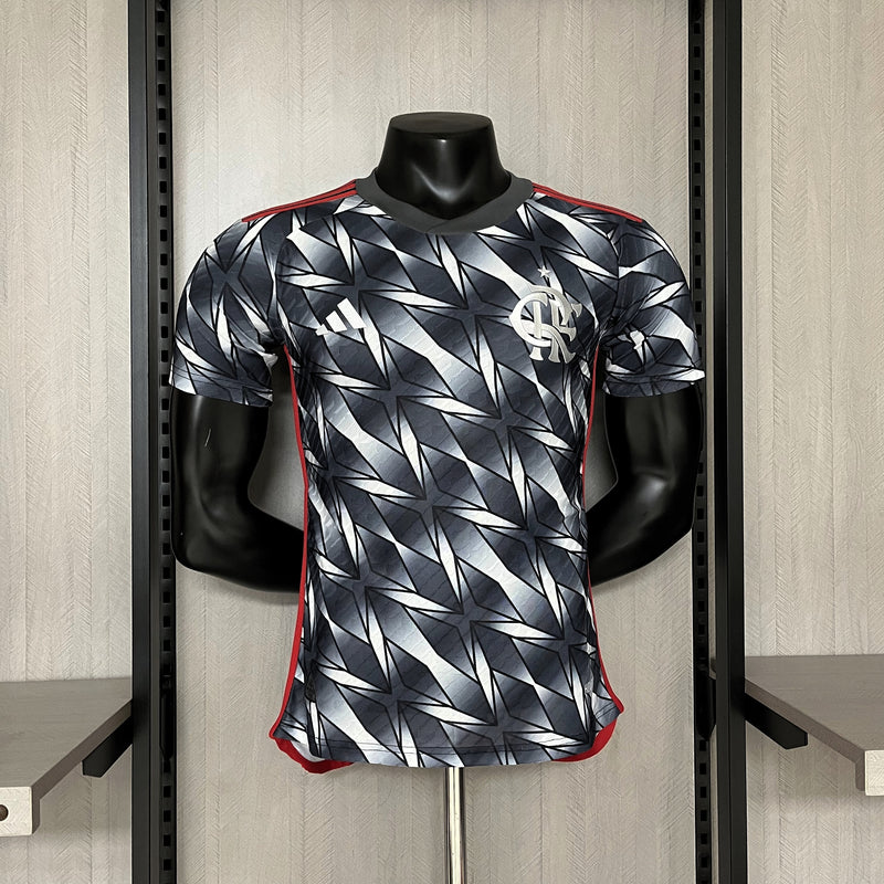 Camisa III Flamengo | 24/25 Modelo Jogador Adidas - Preta e Branca