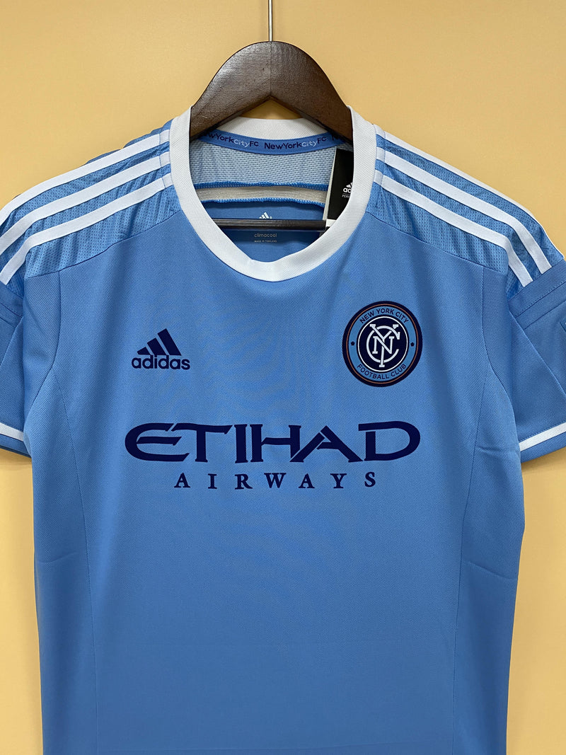 Camisa I New York City Retrô | 15/16 Torcedor Adidas - Azul