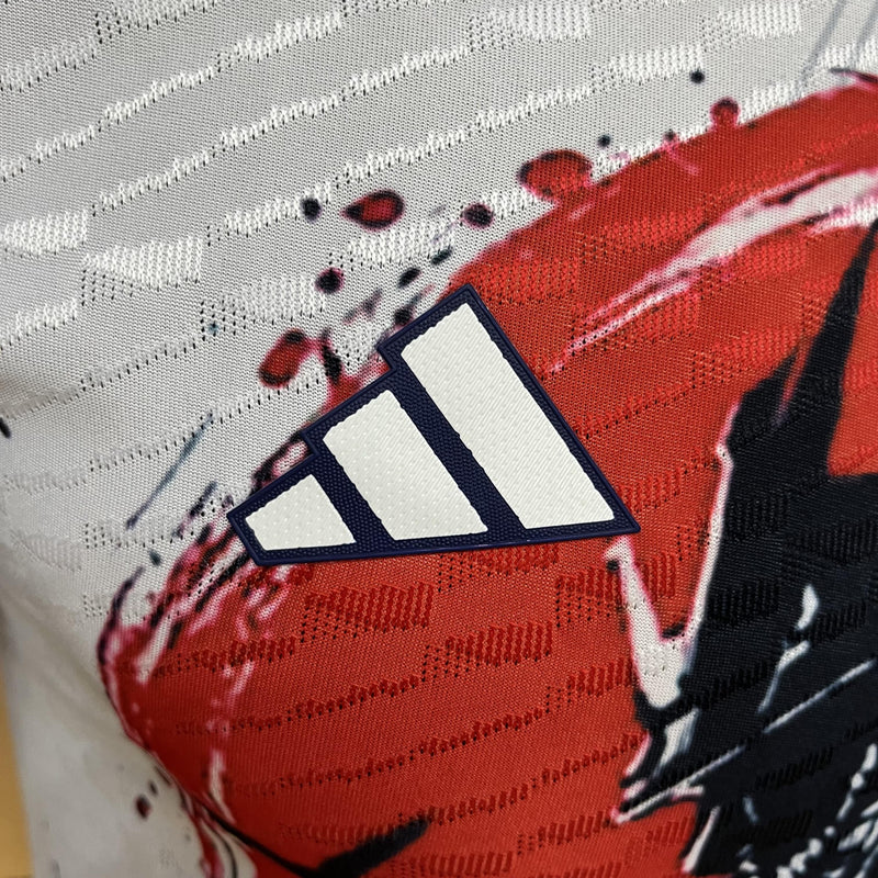 Camisa Samurai Japão | 23/24 Modelo Jogador Adidas - Branca