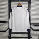 Camisa III Manchester United Retrô | 99/00 Umbro - Branca e Azul - Manga Longa