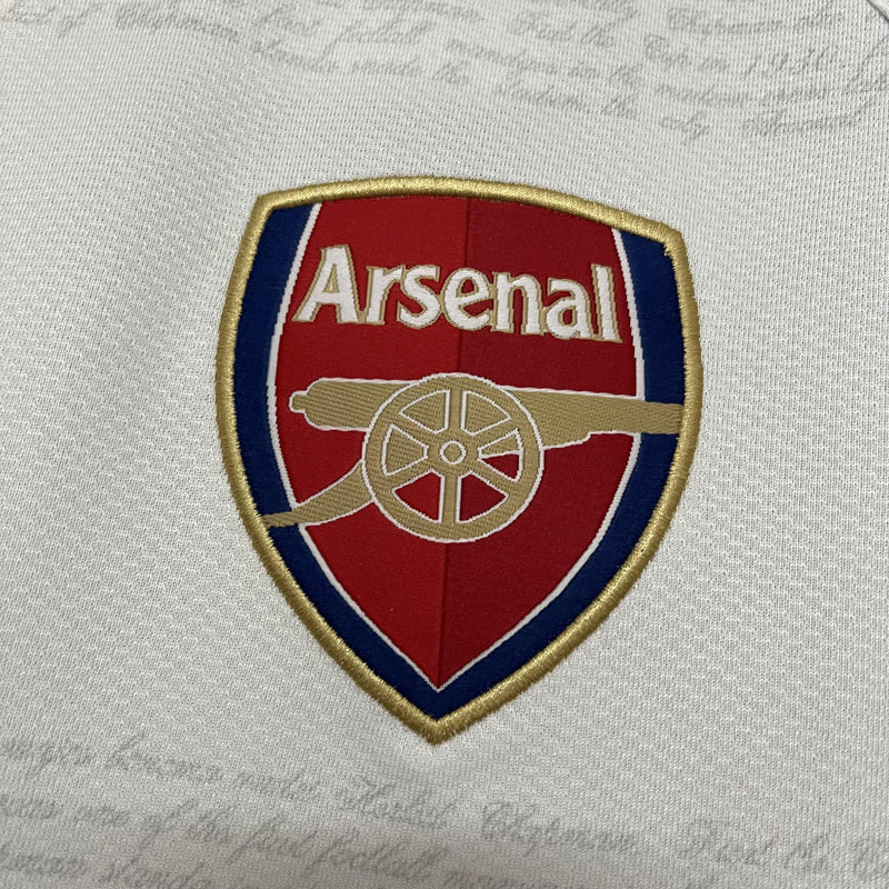Camisa II Arsenal Retrô | 07/08 Torcedor Nike - Branca