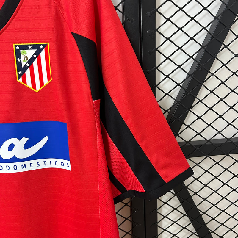 Camisa II Atlético de Madrid Retrô | 01/02 Nike - Vermelha e Preta