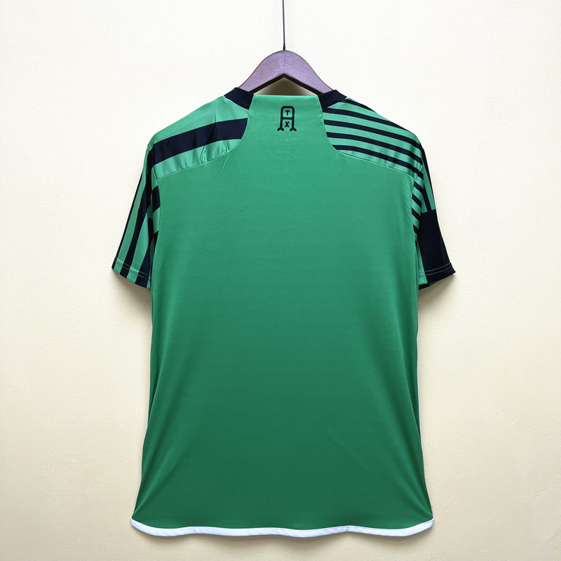 Camisa I Austin FC | 23/24 Torcedor Adidas - Verde e Preta