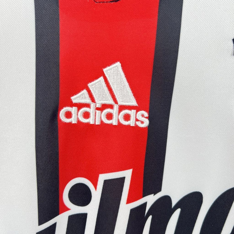 Camisa III River Plate Retrô | 99/90 Adidas - Vermelha Preta e Branca