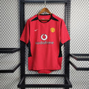 Camisa I Manchester United Retrô | 02/04 Nike - Vermelha