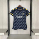Camisa II Real Madrid | 23/24 Torcedor Adidas - Preta - Feminina