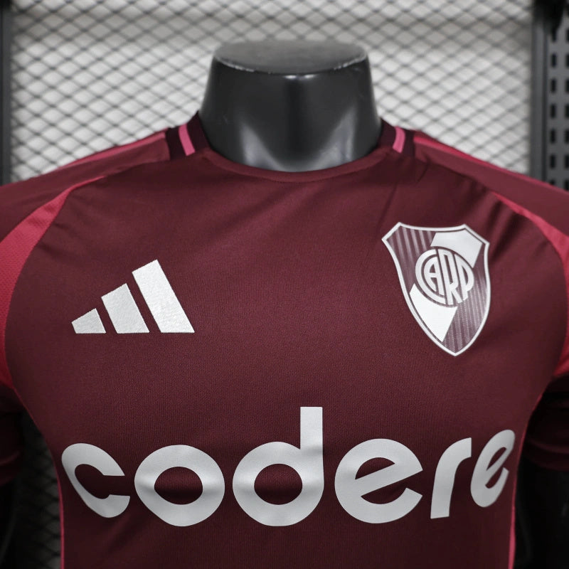 Camisa II River Plate | 24/25 Modelo Jogador Adidas - Vermelha