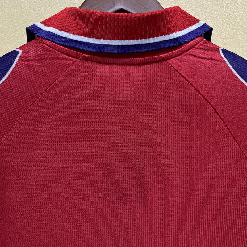 Camisa III Fiorentina Retrô | 95/96 Torcedor Reebok - Vermelha