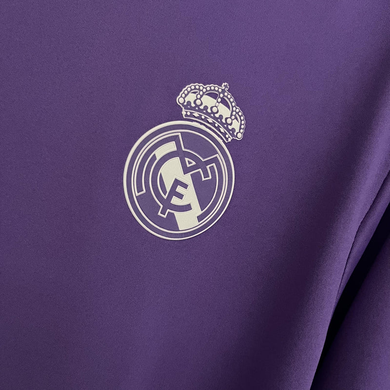 Camisa II Real Madrid Retrô | 16/17 Adidas - Roxa